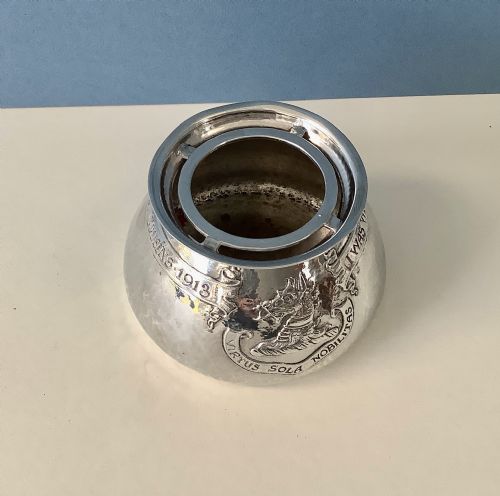 ANTIQUE SILVER ARTS CRAFTS BOX OMAR RAMSDEN - ADDITIONAL PHOTO 5