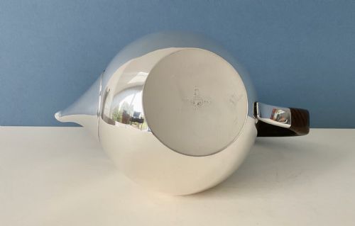 GEORG JENSEN SILVER COFFEE POT - ADDITIONAL PHOTO 5