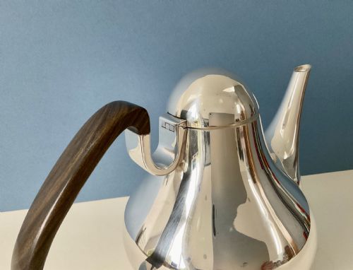 GEORG JENSEN SILVER COFFEE POT - ADDITIONAL PHOTO 8