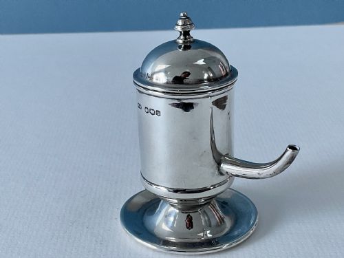 UNUSUAL ANTIQUE SILVER TABLE LIGHTER - ADDITIONAL PHOTO 3