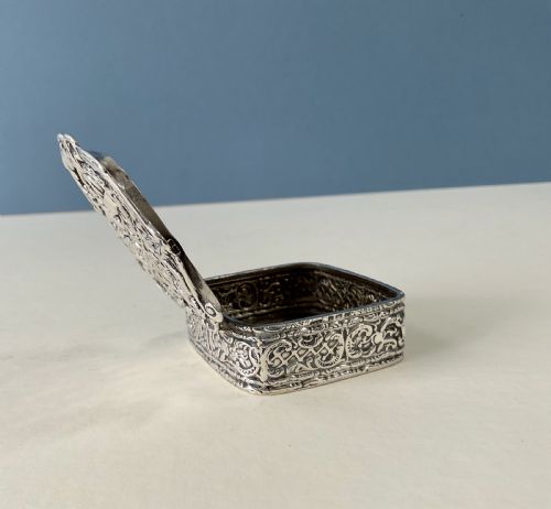 ANTIQUE SILVER POT POURRI JEWELLERY BOX - ADDITIONAL PHOTO 6