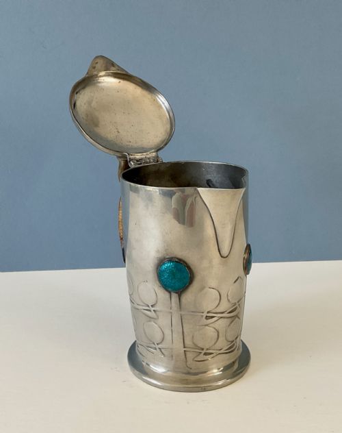 ARCHIBALD KNOX FOR LIBERTY TUDRIC PEWTER JUG - ADDITIONAL PHOTO 2