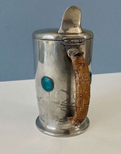 ARCHIBALD KNOX FOR LIBERTY TUDRIC PEWTER JUG - ADDITIONAL PHOTO 4