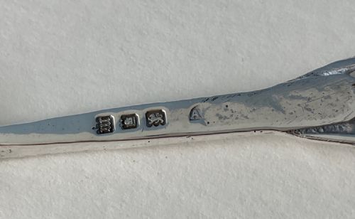ANTIQUE ARTS CRAFTS SILVER SPOON AMY SANDHEIM - ADDITIONAL PHOTO 6