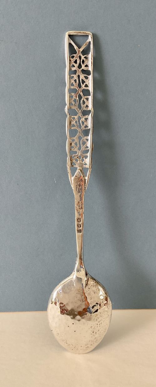 ANTIQUE ARTS CRAFTS SILVER SPOON AMY SANDHEIM - ADDITIONAL PHOTO 3