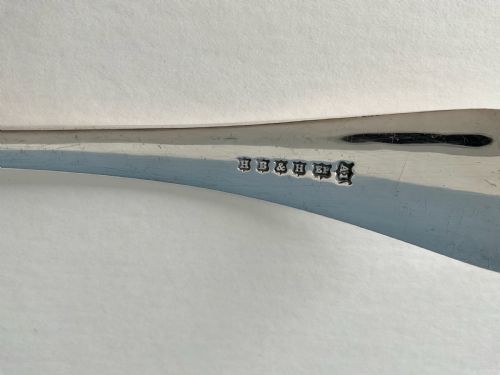 LARGE SILVER PLATED SOUP LADLE - ADDITIONAL PHOTO 2