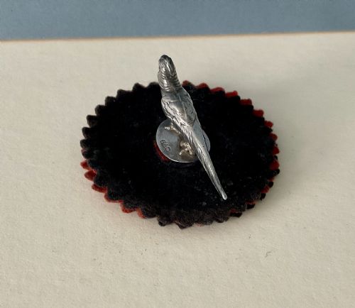 ANTIQUE SILVER PEN WIPE PHEASANT - ADDITIONAL PHOTO 4
