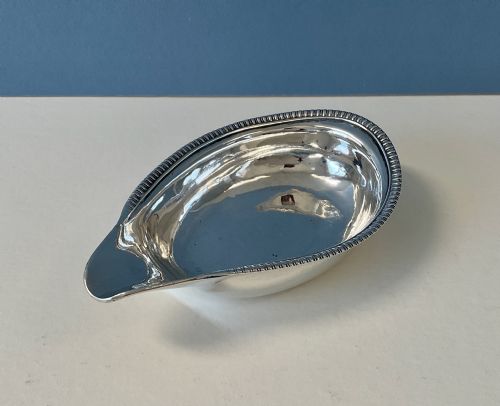 ANTIQUE SILVER GEORGIAN PAP BOAT - ADDITIONAL PHOTO 2