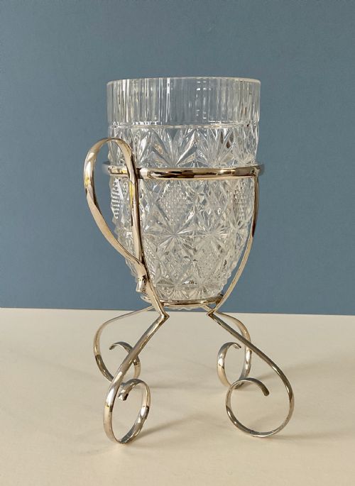 ANTIQUE SILVER PLATED CENTRE PIECE - ADDITIONAL PHOTO 1