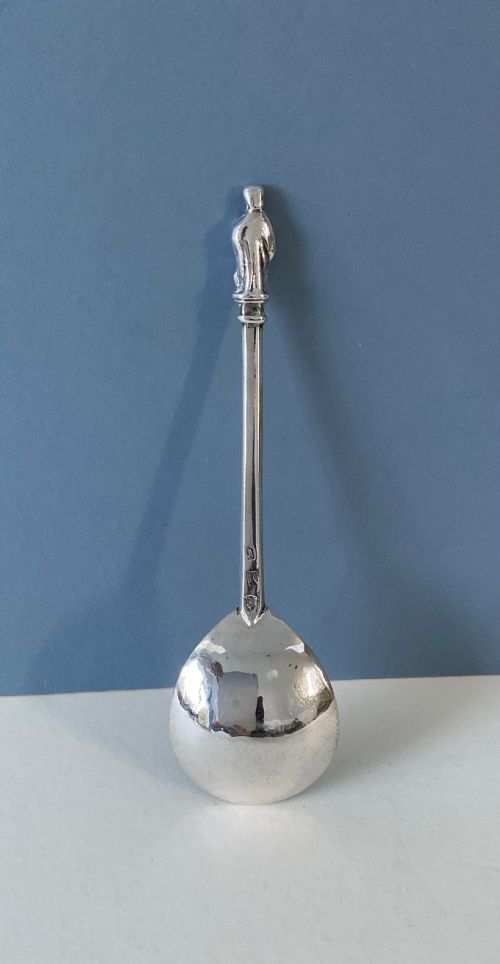 17TH CENTURY SILVER APOSTLE SPOON - ADDITIONAL PHOTO 3