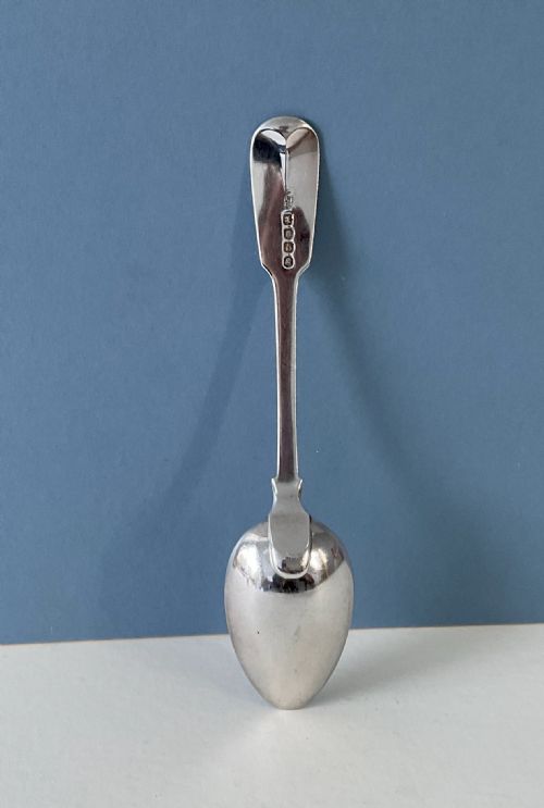 ANTIQUE PAUL STORR SILVER SPOON - ADDITIONAL PHOTO 3