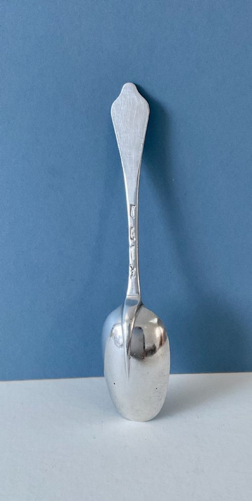 QUEEN ANNE ANTIQUE SILVER SPOON - ADDITIONAL PHOTO 2