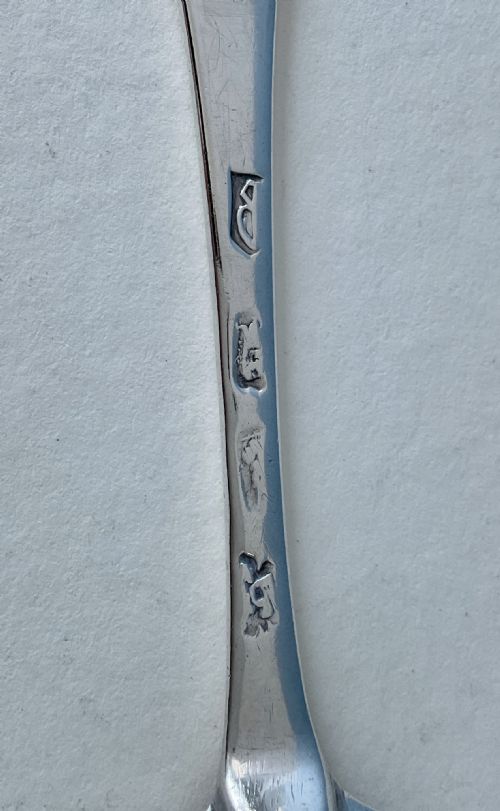 QUEEN ANNE ANTIQUE SILVER SPOON - ADDITIONAL PHOTO 4