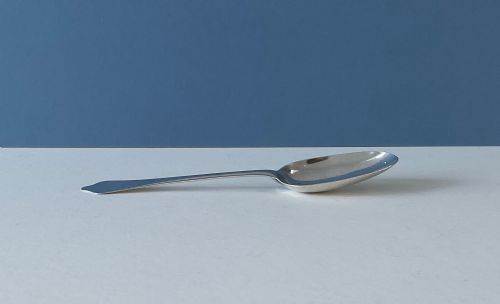 QUEEN ANNE ANTIQUE SILVER SPOON - ADDITIONAL PHOTO 5