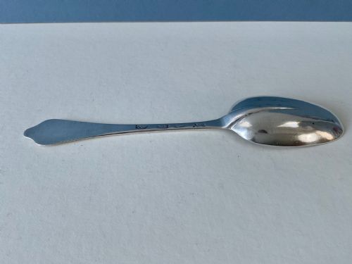 QUEEN ANNE ANTIQUE SILVER SPOON - ADDITIONAL PHOTO 6