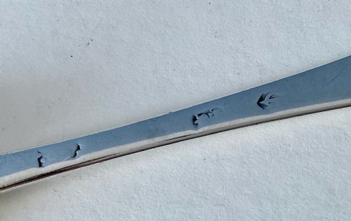 QUEEN ANNE BRITANNIA ANTIQUE SILVER SPOON - ADDITIONAL PHOTO 4