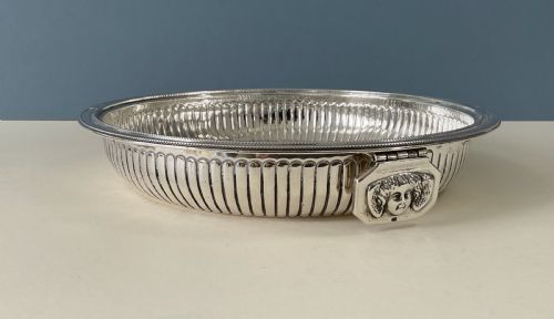 GEORGIAN SOLID SILVER ENTREE DISH - ADDITIONAL PHOTO 6