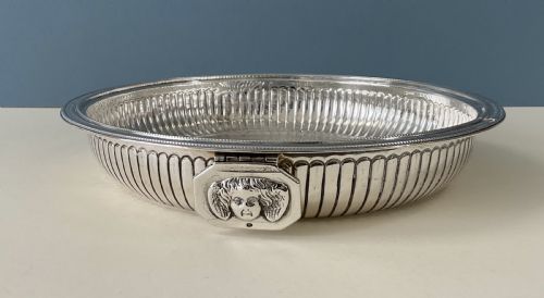 GEORGIAN SOLID SILVER ENTREE DISH - ADDITIONAL PHOTO 8