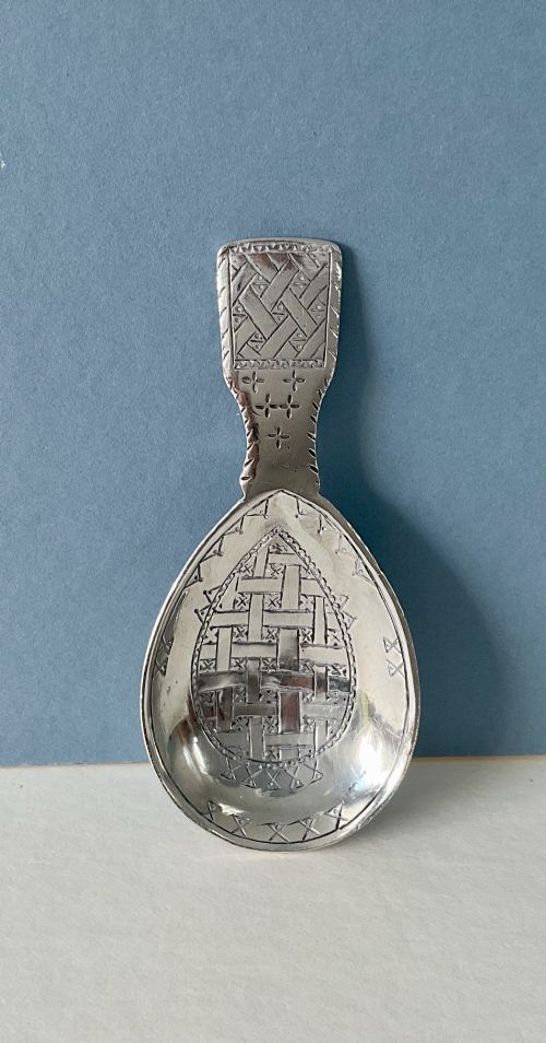 Antique Silver Liberty Caddy Spoon