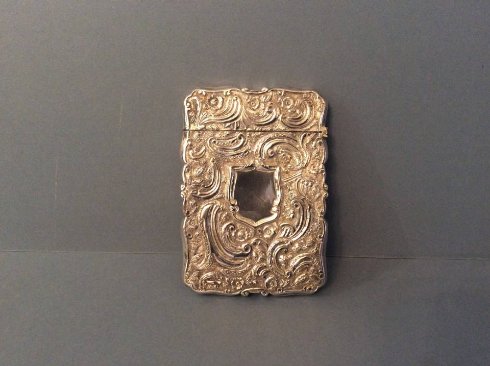 Solid Silver Card Case - Nathanial Mills View IV