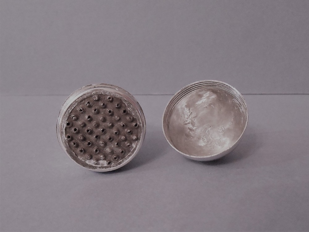 Solid Georgian Silver Nutmeg Grater 1796 - Pemberton View III