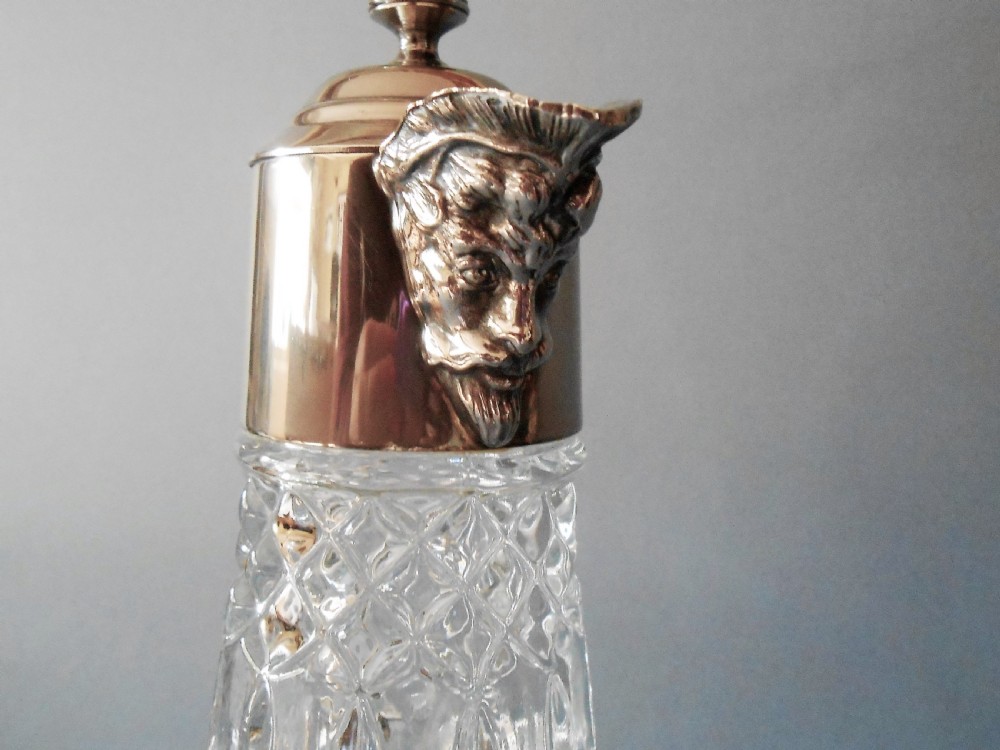Elegant Silver-Plated Claret Jug View III