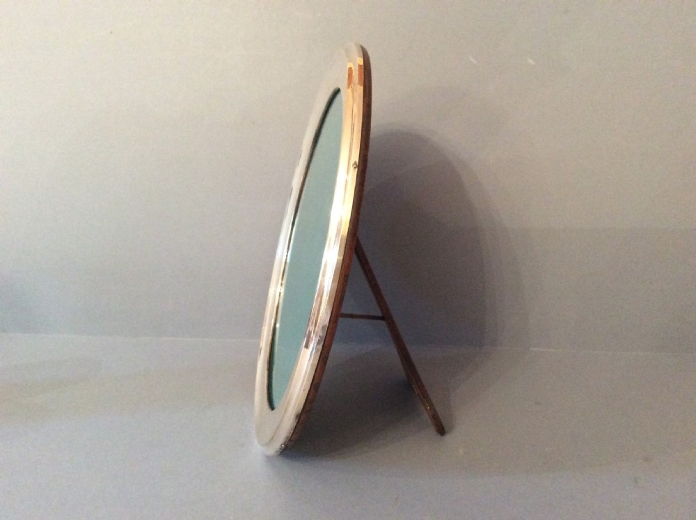 Large Solid Silver Oval Photo Frame View III