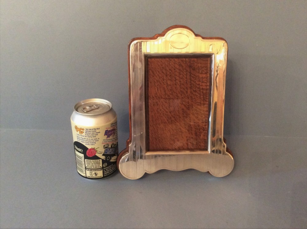 Heavy Antique Edwardian Solid Silver Photo Frame View II