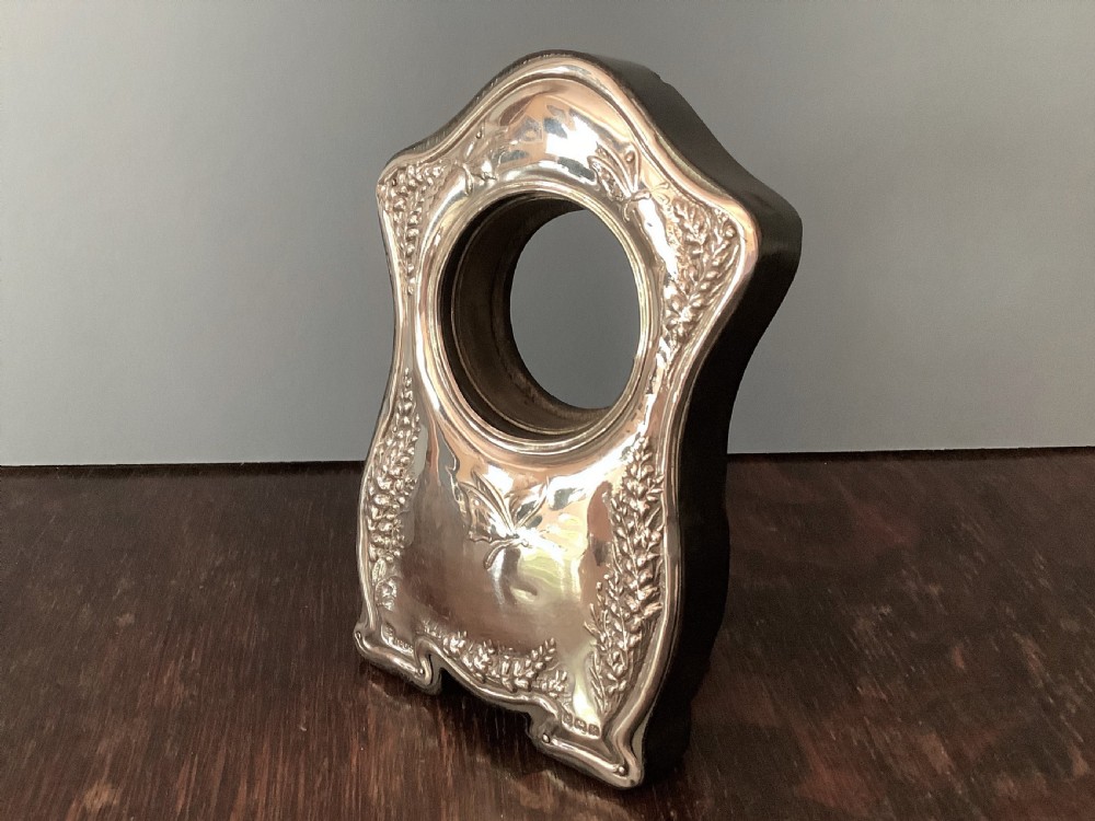 Pretty Antique Silver Pocket Watch Stand