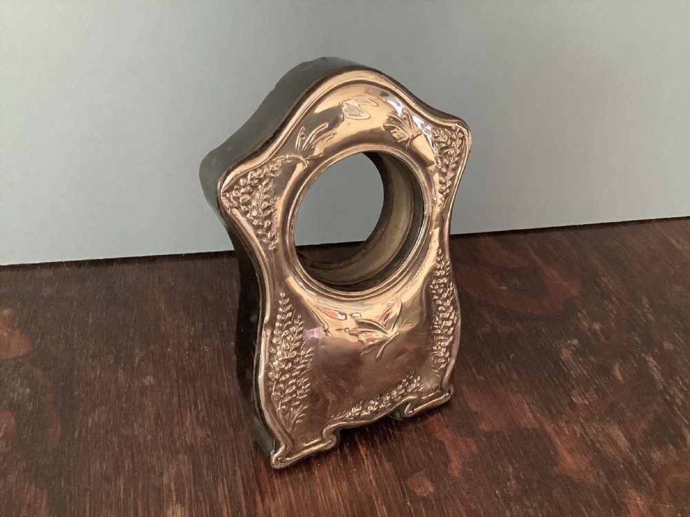 Pretty Antique Silver Pocket Watch Stand View II