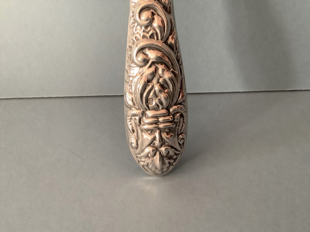 Solid Silver Hand Mirror View III