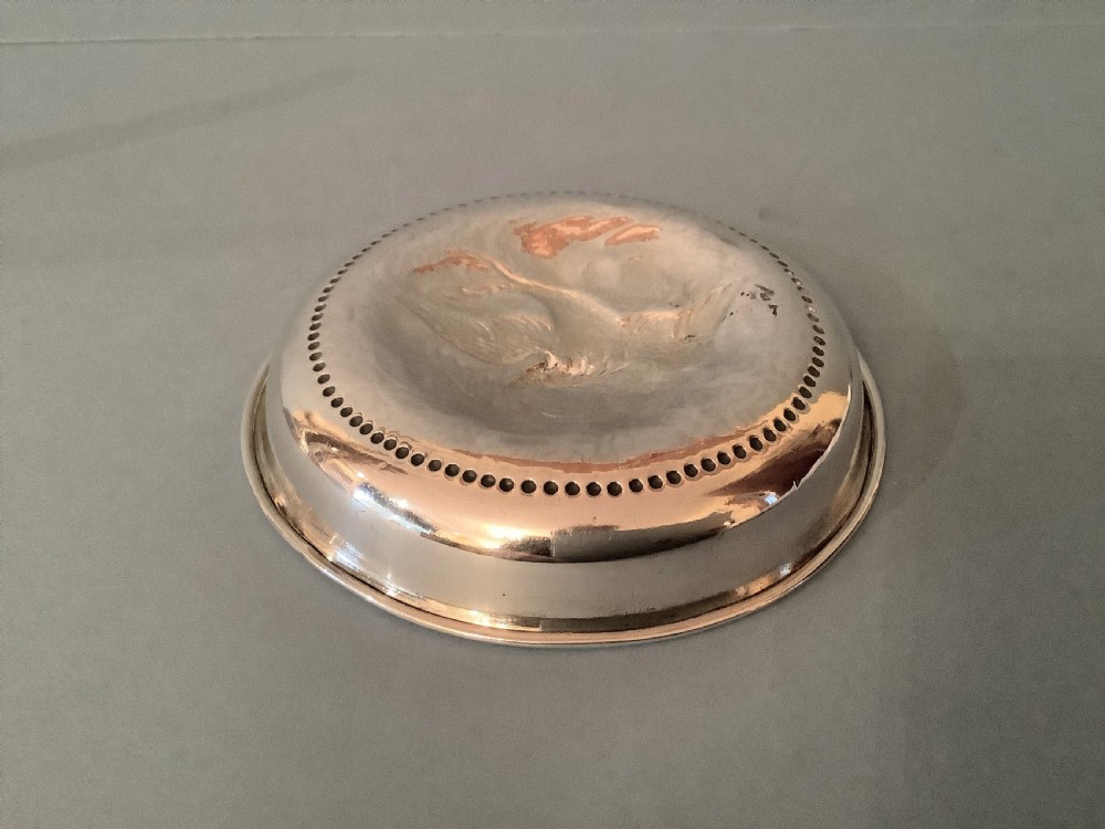 Antique Solid Silver Georgian 3-Part Wine Funnel and Stand View X