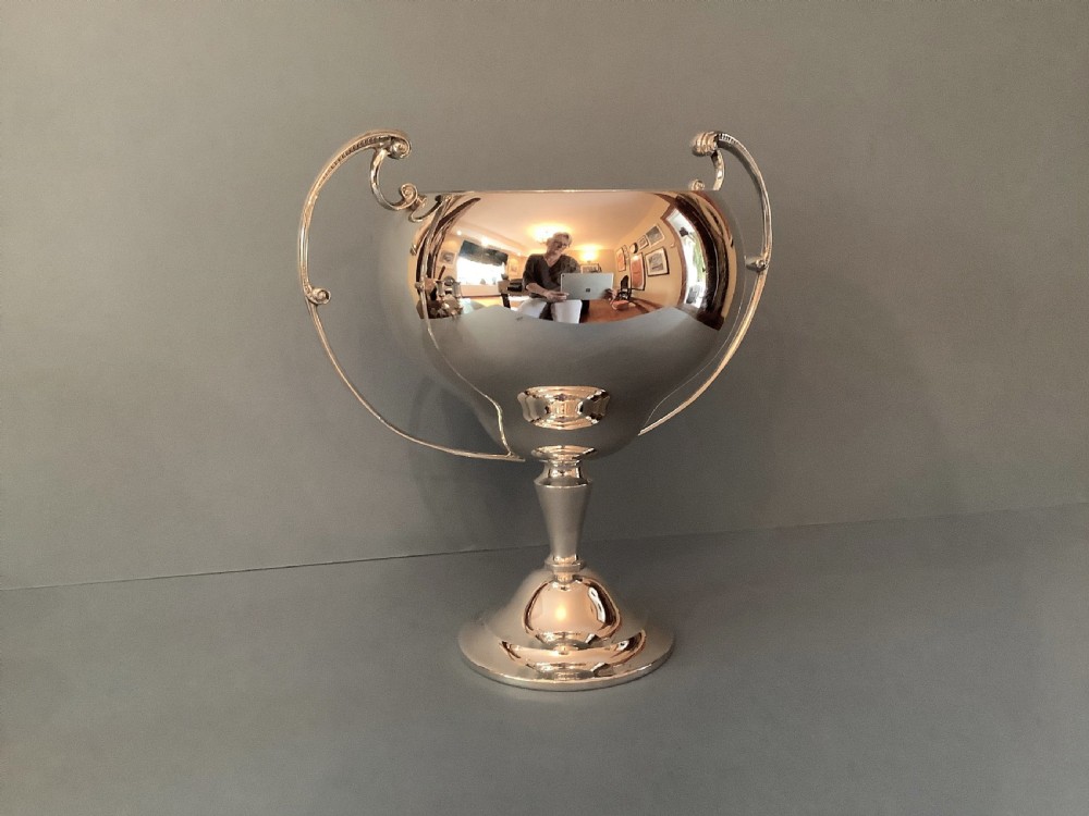 Solid Silver Art Deco Trophy / Cup View II
