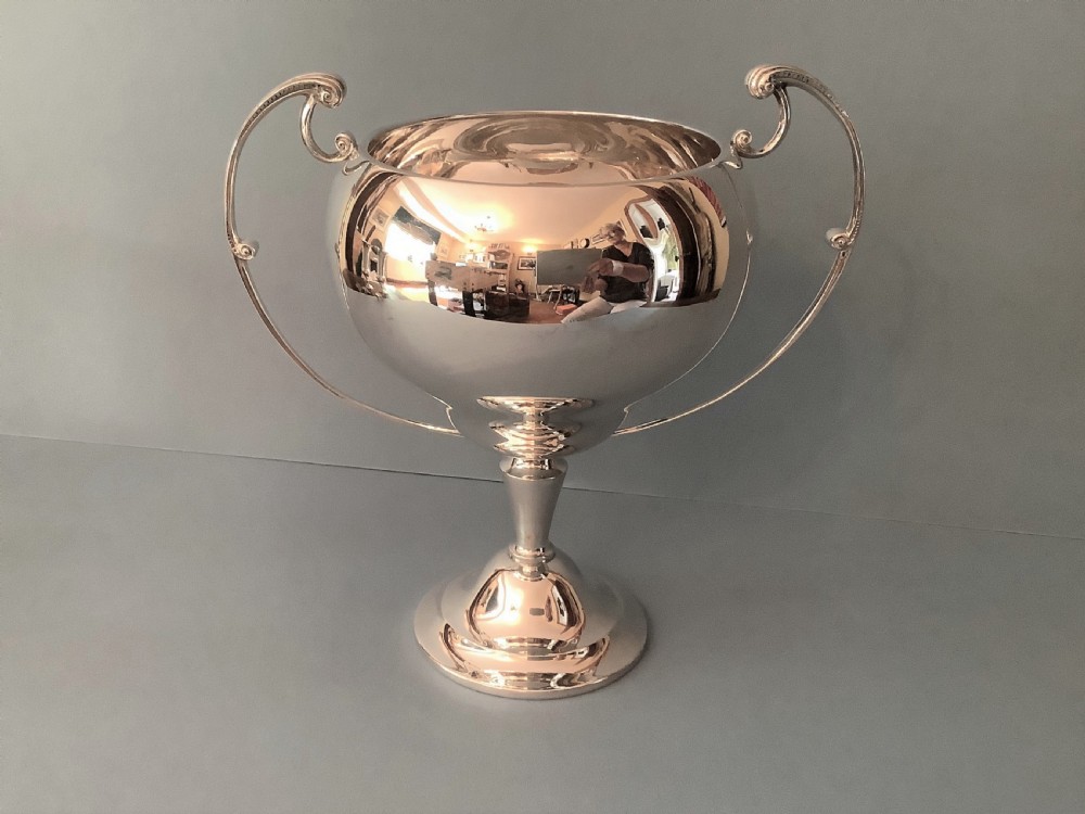 Solid Silver Art Deco Trophy / Cup View VI