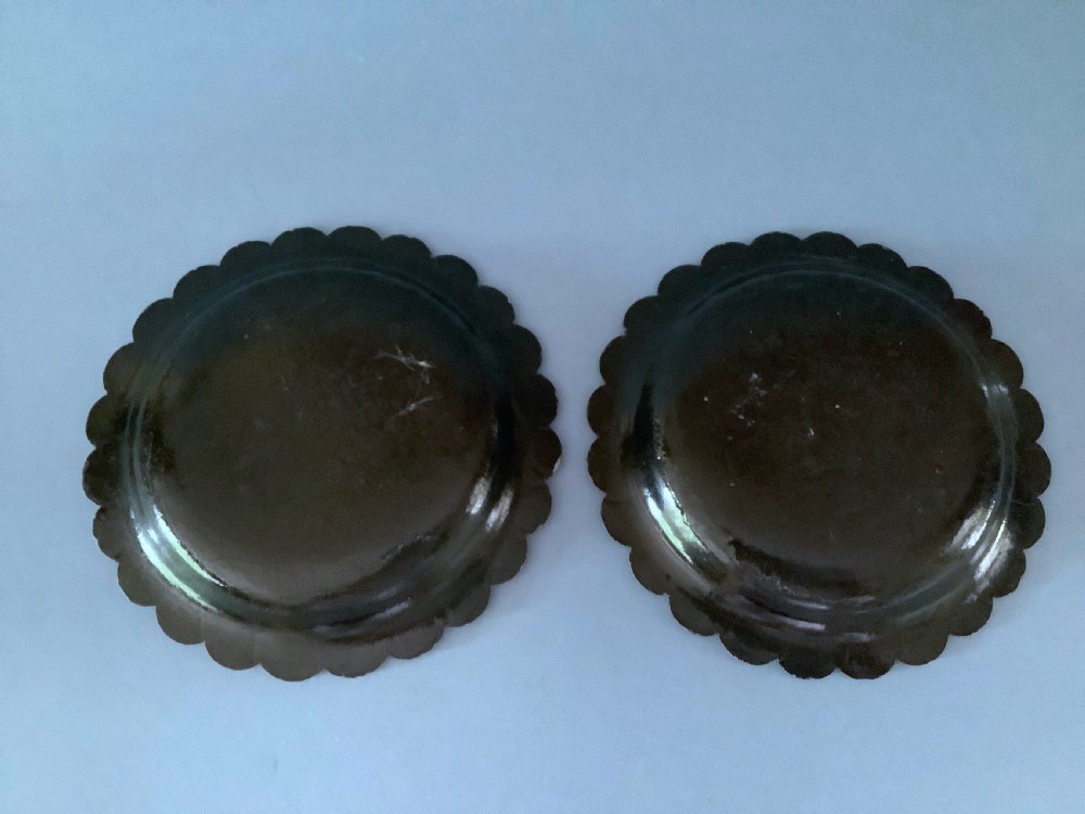 Pair of Georgian Papier Mache Wine Coasters View V