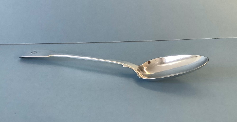Antique George IV Silver Basting Spoon View V