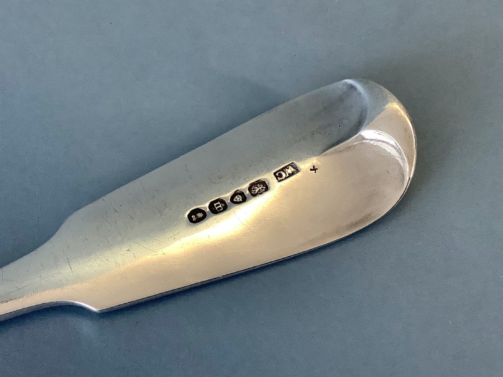 Antique George IV Silver Basting Spoon View IV