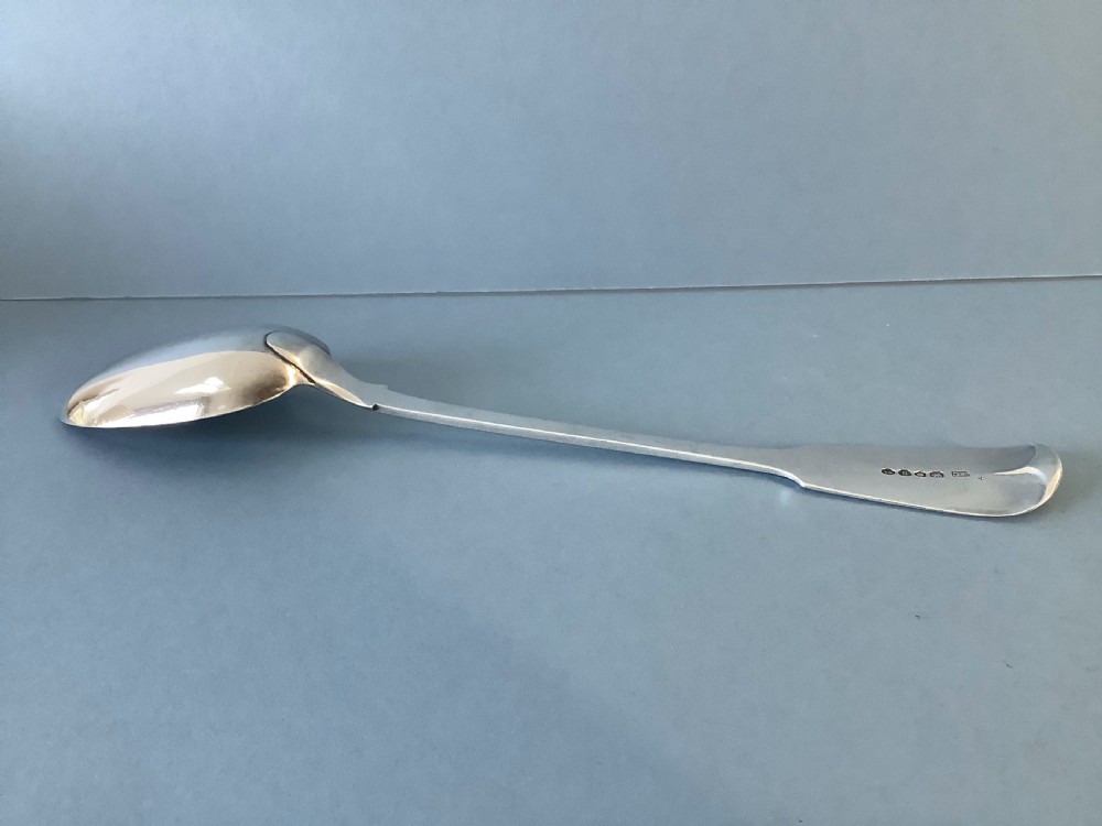 Antique George IV Silver Basting Spoon View VI