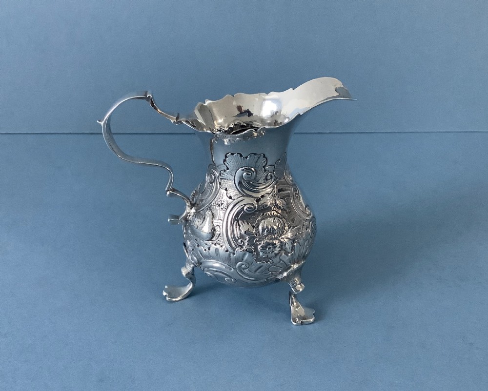 Antique George II Silver Jug
