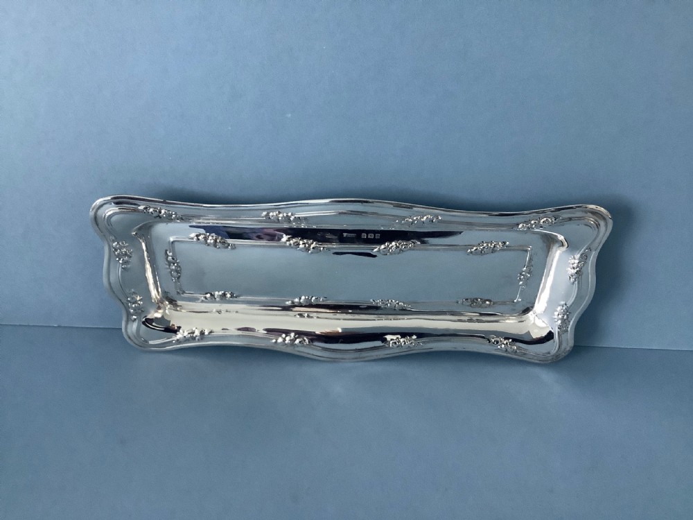 Antique Silver Art Nouveau Tray View IV