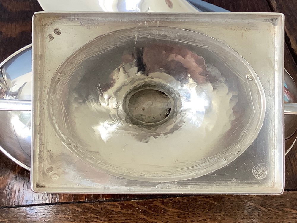 Pair of Antique Georgian Silver Sauce Tureens 1796 View II