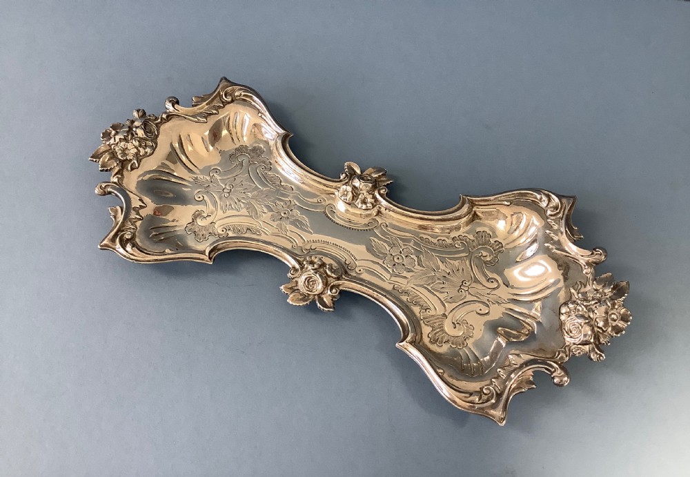 Georgian Old Sheffield Plate Candle Snuffers and Tray View VII