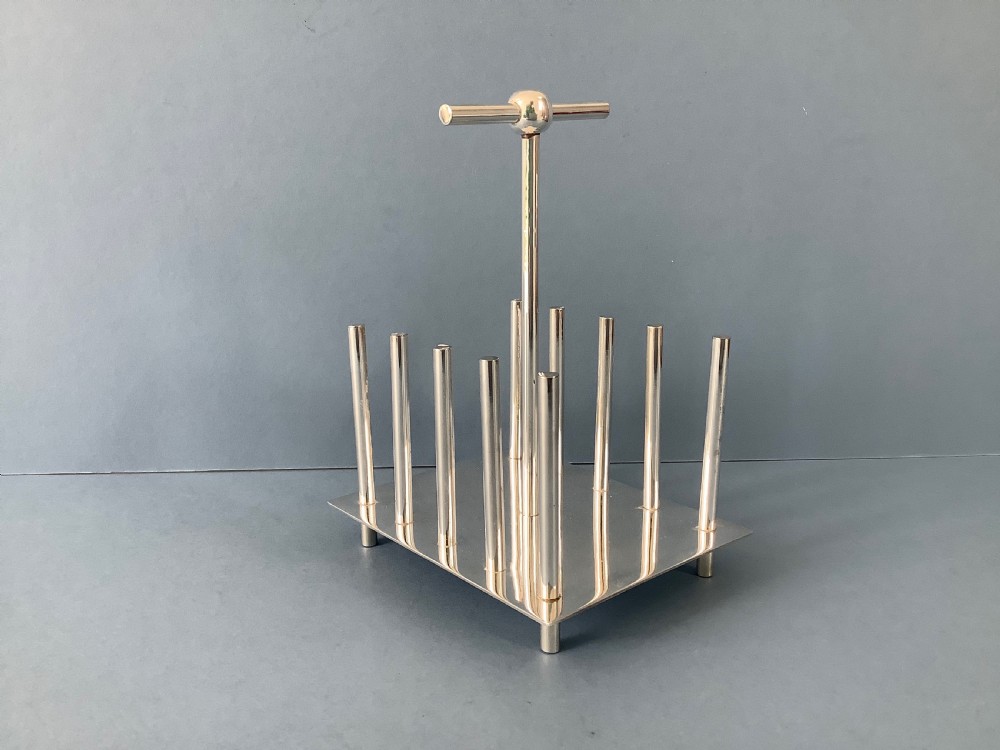 Christopher Dresser Silver Toast Rack