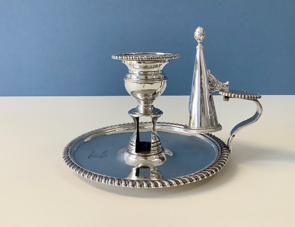 Antique Silver Paul Storr Chamberstick