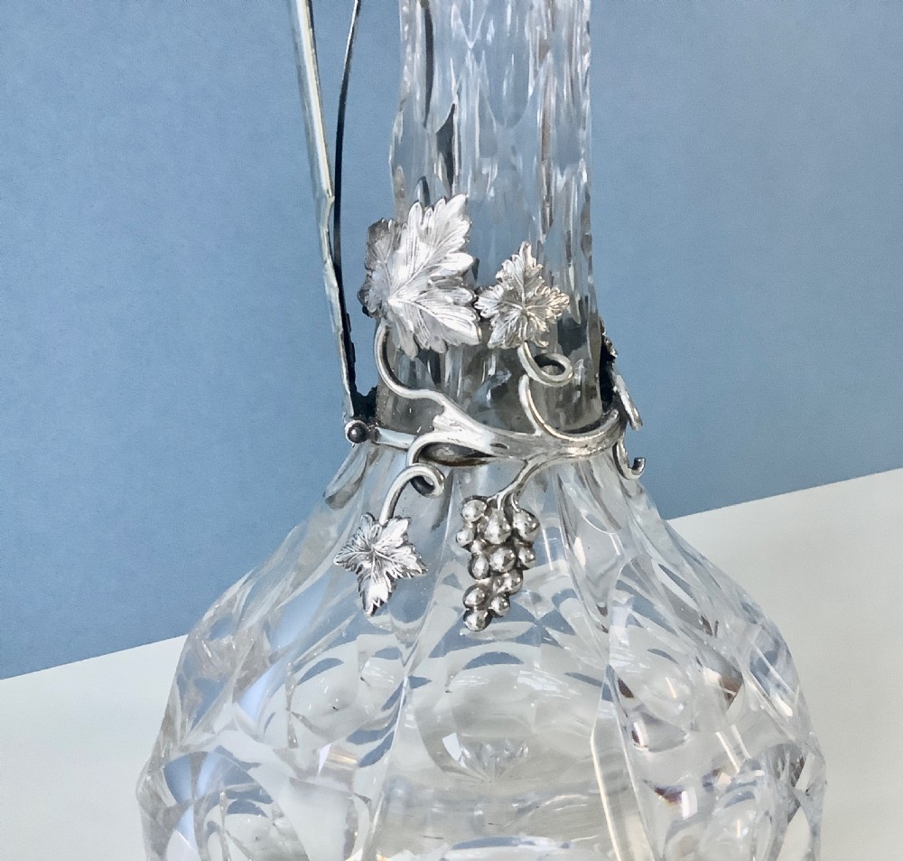 Antique Elkington 'Squirrel' Silver Plated Claret Jug View VIII