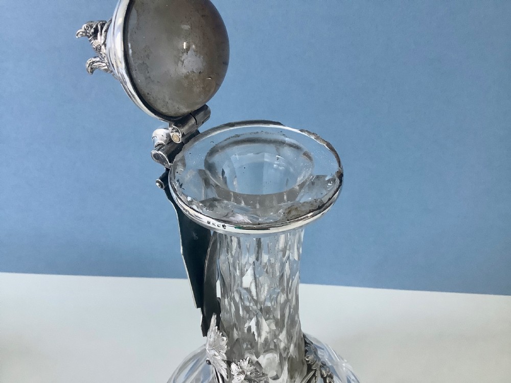 Antique Elkington 'Squirrel' Silver Plated Claret Jug View IX