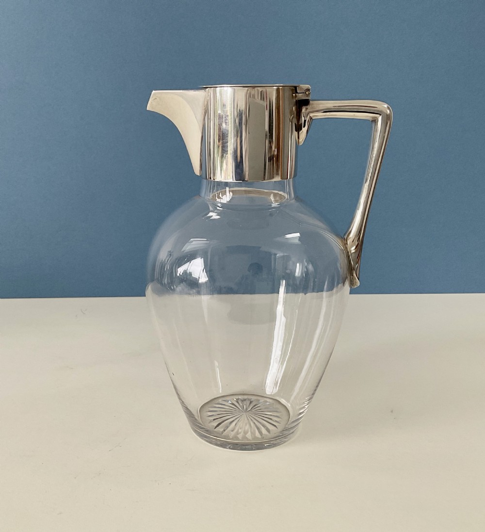 Antique Victorian Silver Claret Jug