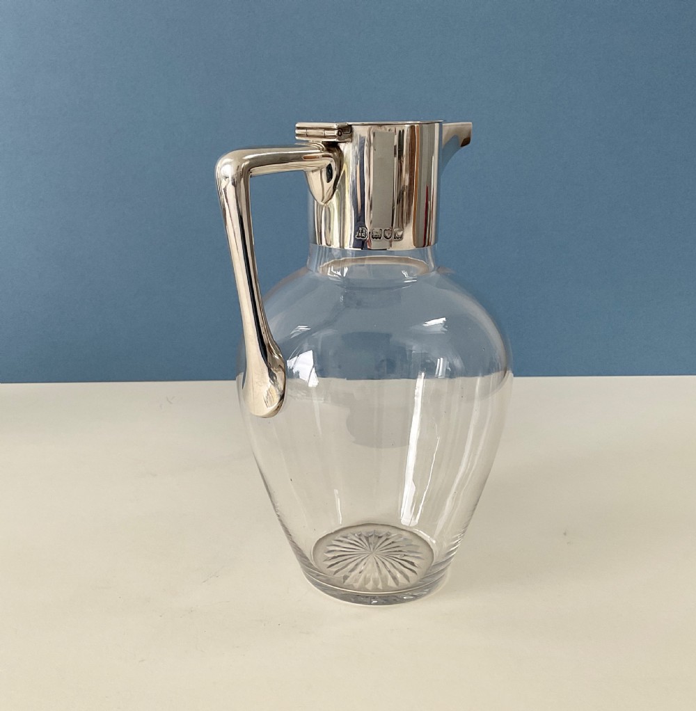 Antique Victorian Silver Claret Jug View II