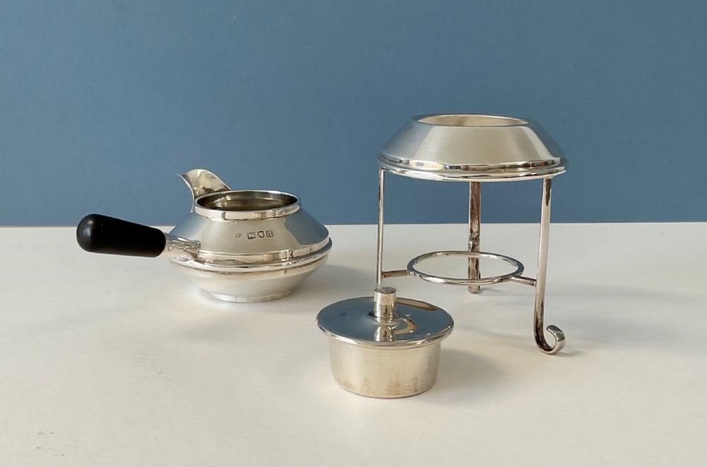 Antique Victorian Solid Silver Brandy Warmer View III