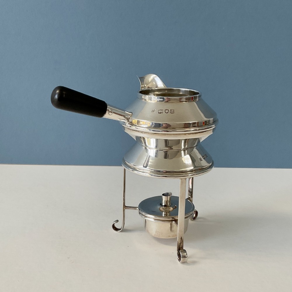Antique Victorian Solid Silver Brandy Warmer View V